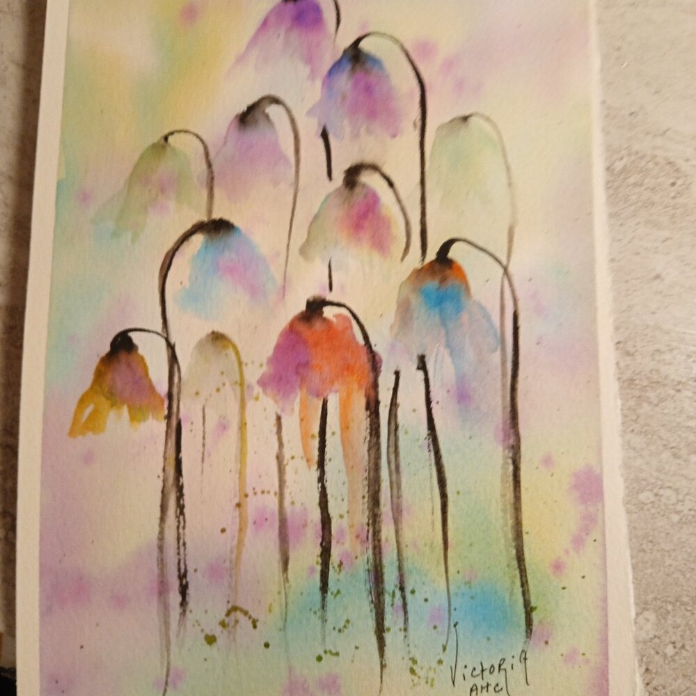 ORIGINAL WATERCOLOR PAINTING